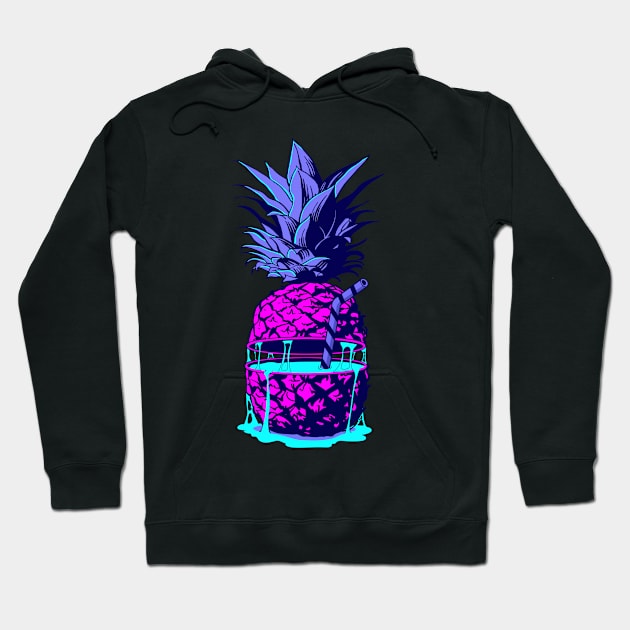 Juicy Tropical Pineapple Hoodie by Dailygrind